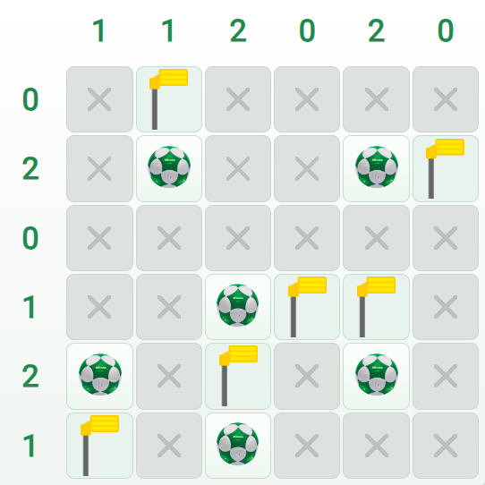 Korfbalpuzzelspelletje